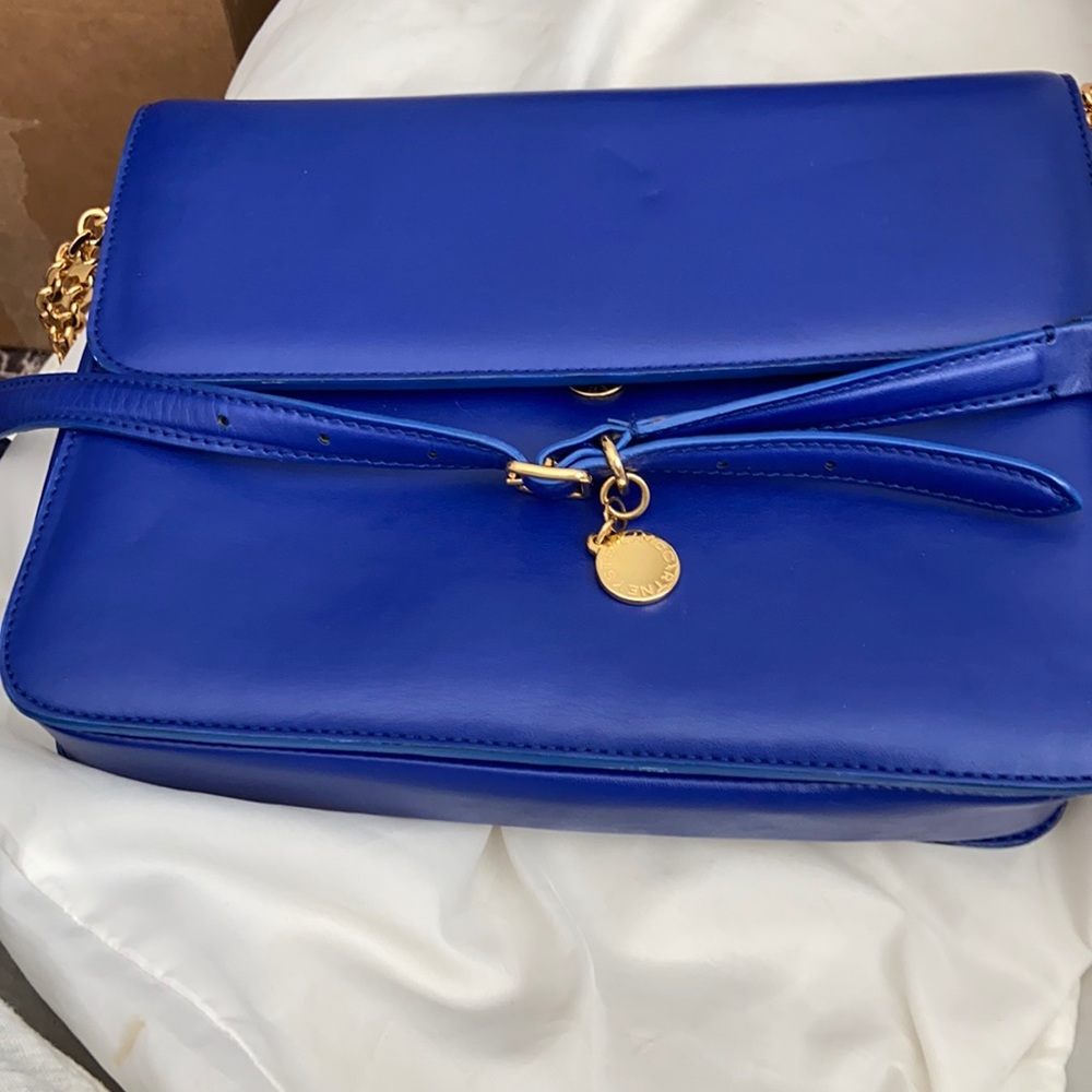 Cobalt Blue Shoulder Handbag